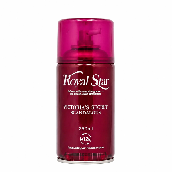 اسپری خوشبوکننده هوا برند ROYAL STAR (رایحه Victoria’s Secret Scandalous)